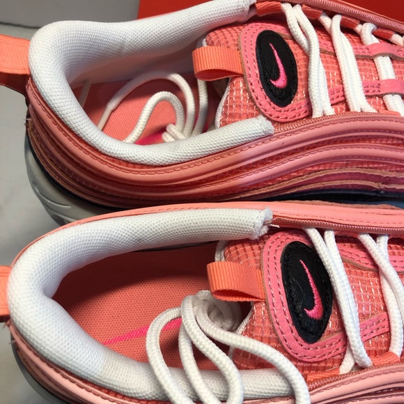 Nike Air Max 97 Pink Glaze Black Size 11 Women’s 9.5 Mens New - Picture 5 of 12